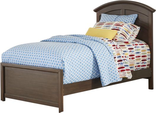 Kids Santa Cruz Brown Cherry 3 Pc Twin Panel Bed