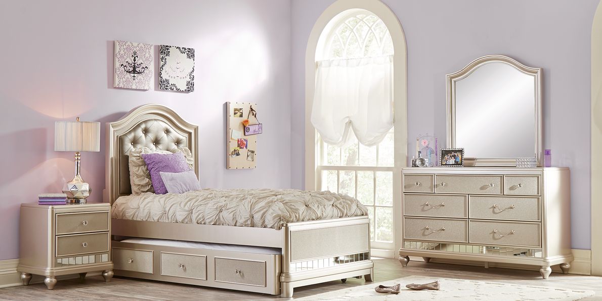 Rooms to go girls cheap bedroom set