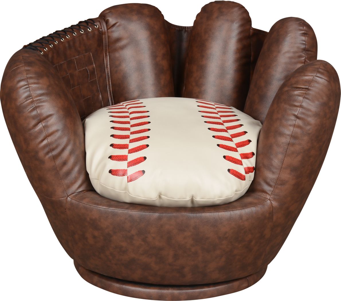 Kids Sports Zone Brown Glove Chair