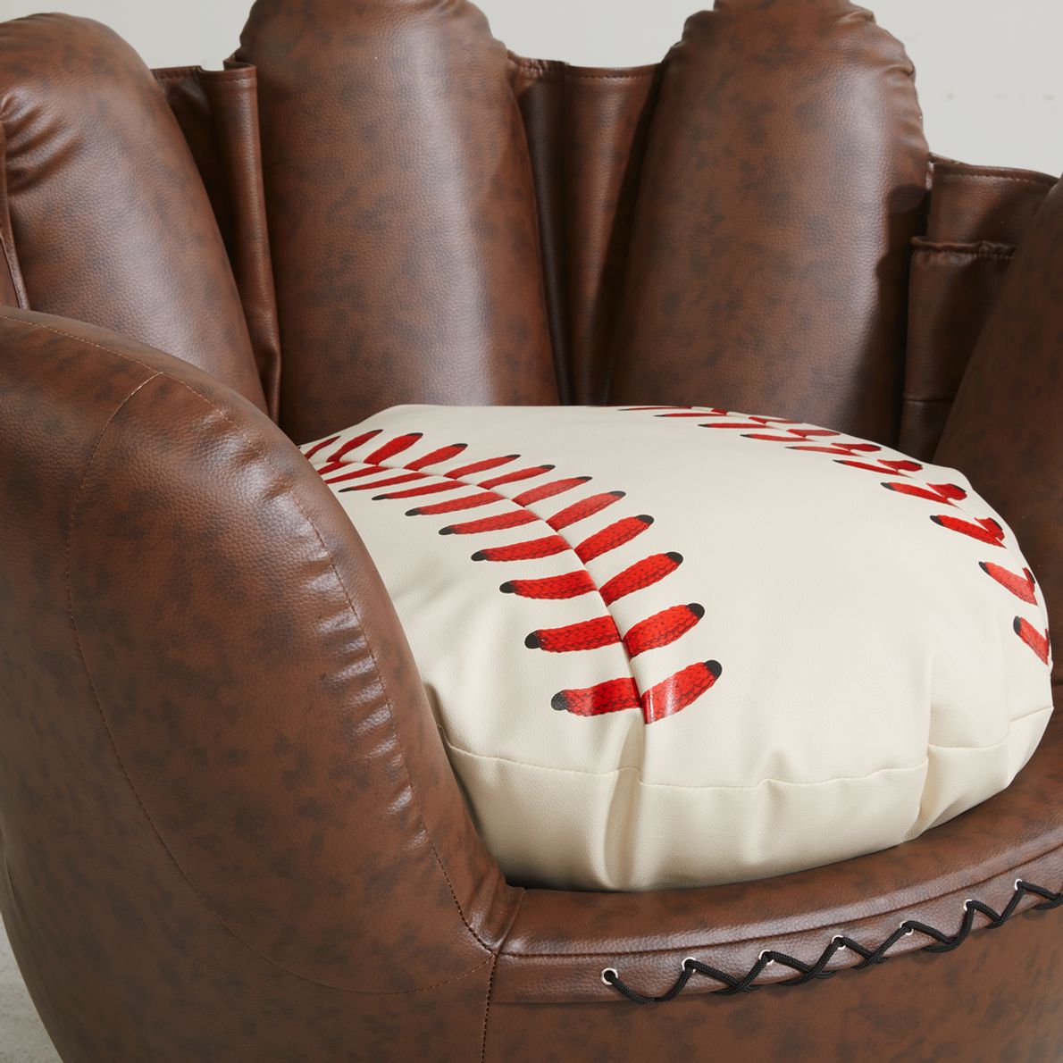 Baseball glove chair rooms to go new arrivals