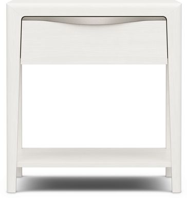 Kids Stardust Pearlized White Nightstand