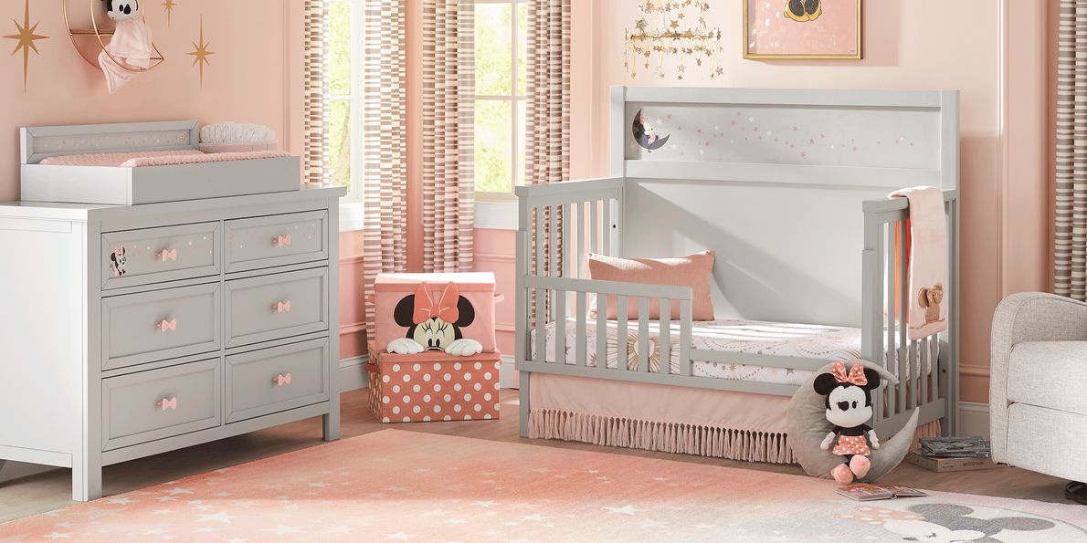 Minnie mouse shop nursery set