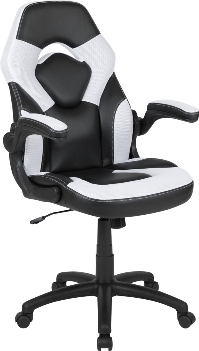 Tournne White Office Gaming Chair Rooms To Go