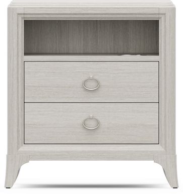 Kids Vivien Wirebrush Gray Nightstand