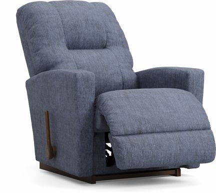 La-Z-Boy Casey I Blue Rocker Recliner