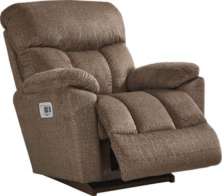 La-Z-Boy Morrison III Brown Dual Power Recliner