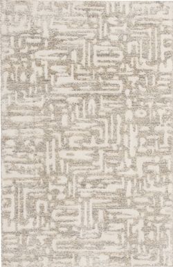 Labyrinth Beige 7'10 x 9'10 Rug