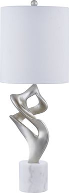 Laight Hollow Silver Table Lamp