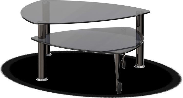 Landmark Black Cocktail Table