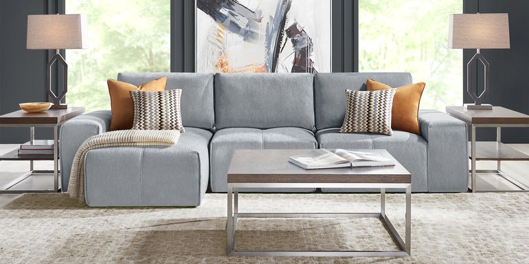 Laney Gray 3 Pc Sectional