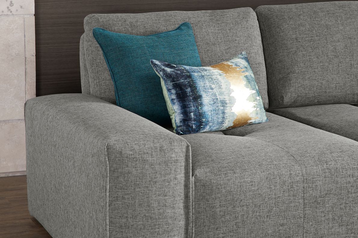 Laney park dark gray 5 pc sectional discount
