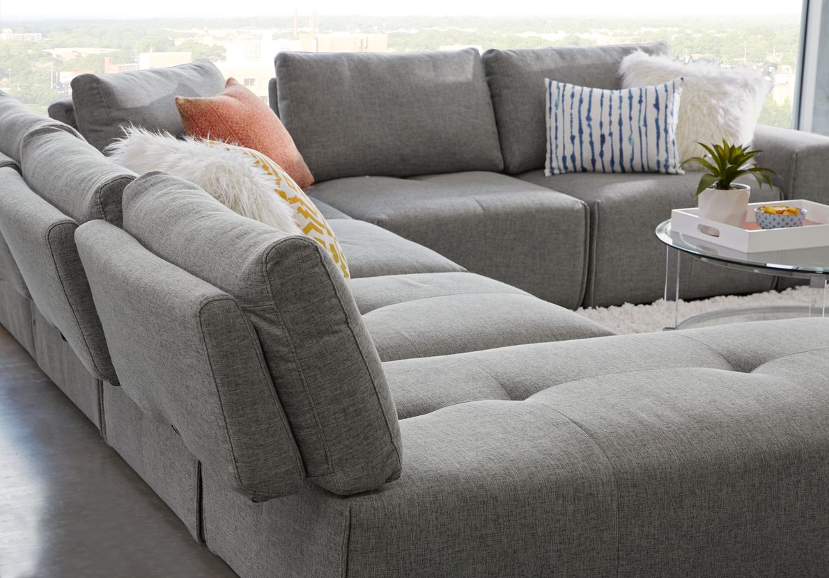 Laney park light store gray sectional