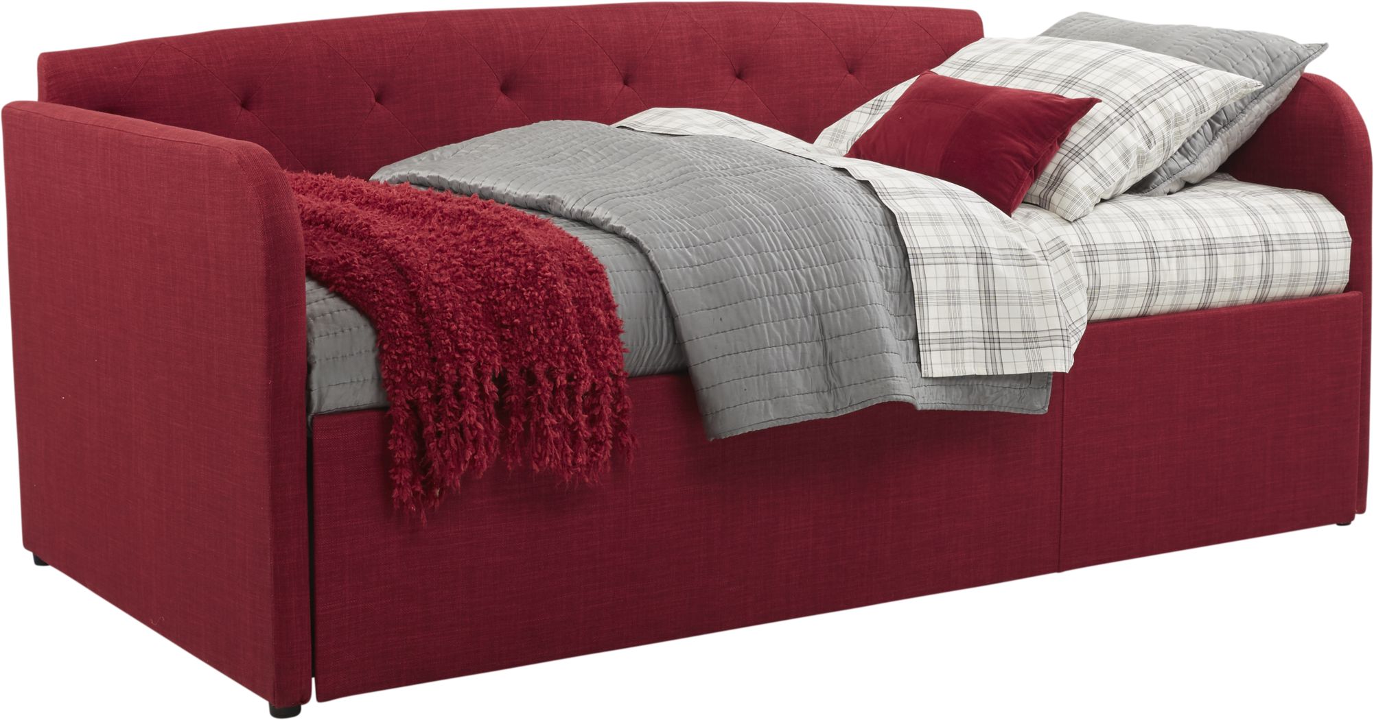 Red daybed 2024 with trundle