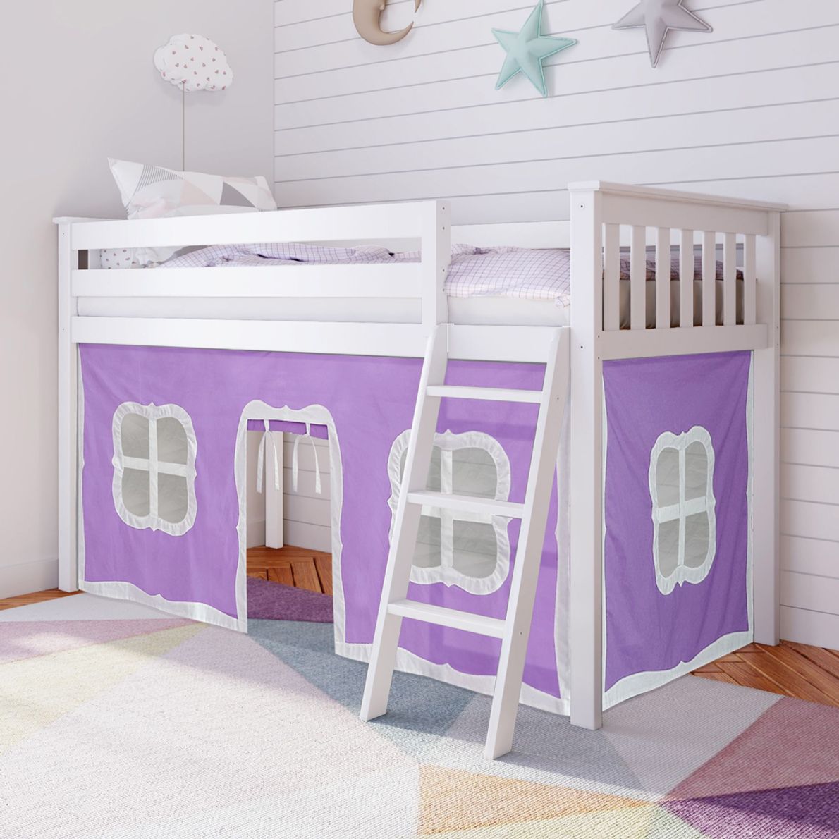 Twin Bed Purple Kids Bed Girls Bedroom Set Kids Set Furniture Kids Bedroom  Set Cute Kids, image size:1190x1190