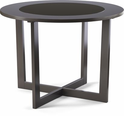 Mabry Espresso Round Dining Table