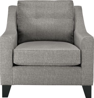 Madison Place Gray Textured Chair
