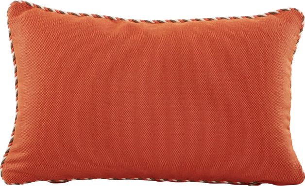 Maggie Mae Orange Indoor/Outdoor Accent Pillow
