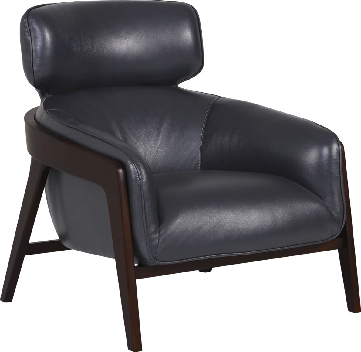 Venosa leather 2025 accent chair