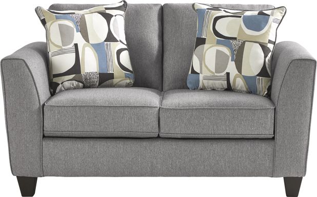 Marisol Bay Dark Gray Loveseat