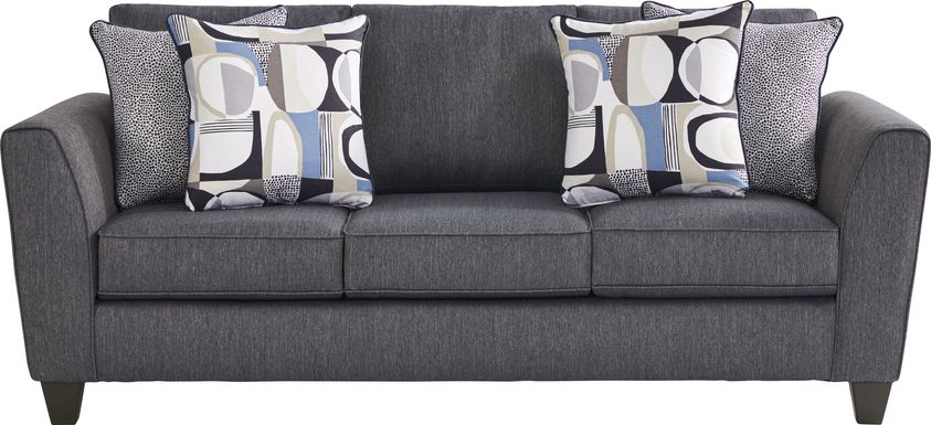 Marisol Bay Denim Gel Foam Sleeper Sofa