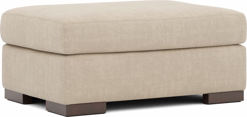 Melbourne Beige Ottoman