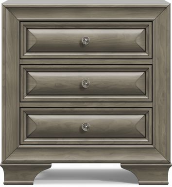 Mill Valley II Gray Nightstand