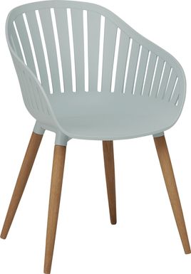 Nassau Green Outdoor Side Chair