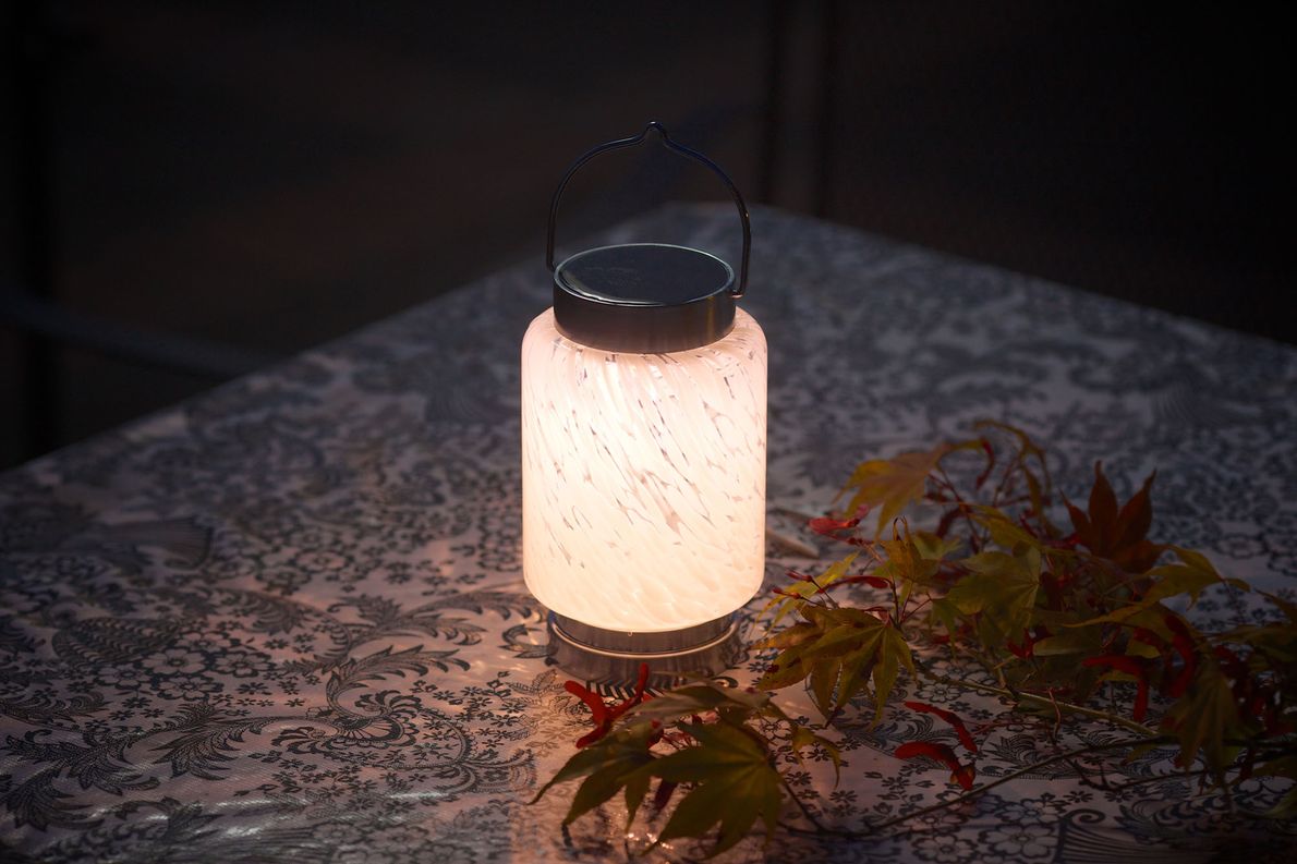 Nautical solar store lantern