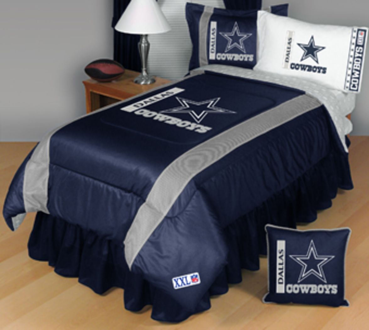 NFL Sidelines Dallas Cowboys Twin Bed Set Rooms To Go