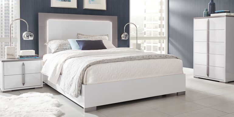 Park Slope White 5 Pc Queen Bedroom