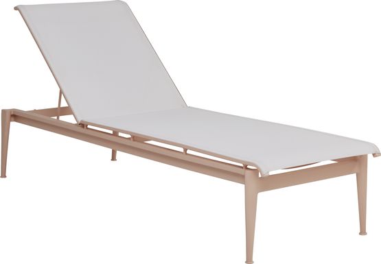 Park Walk Blush Outdoor Chaise