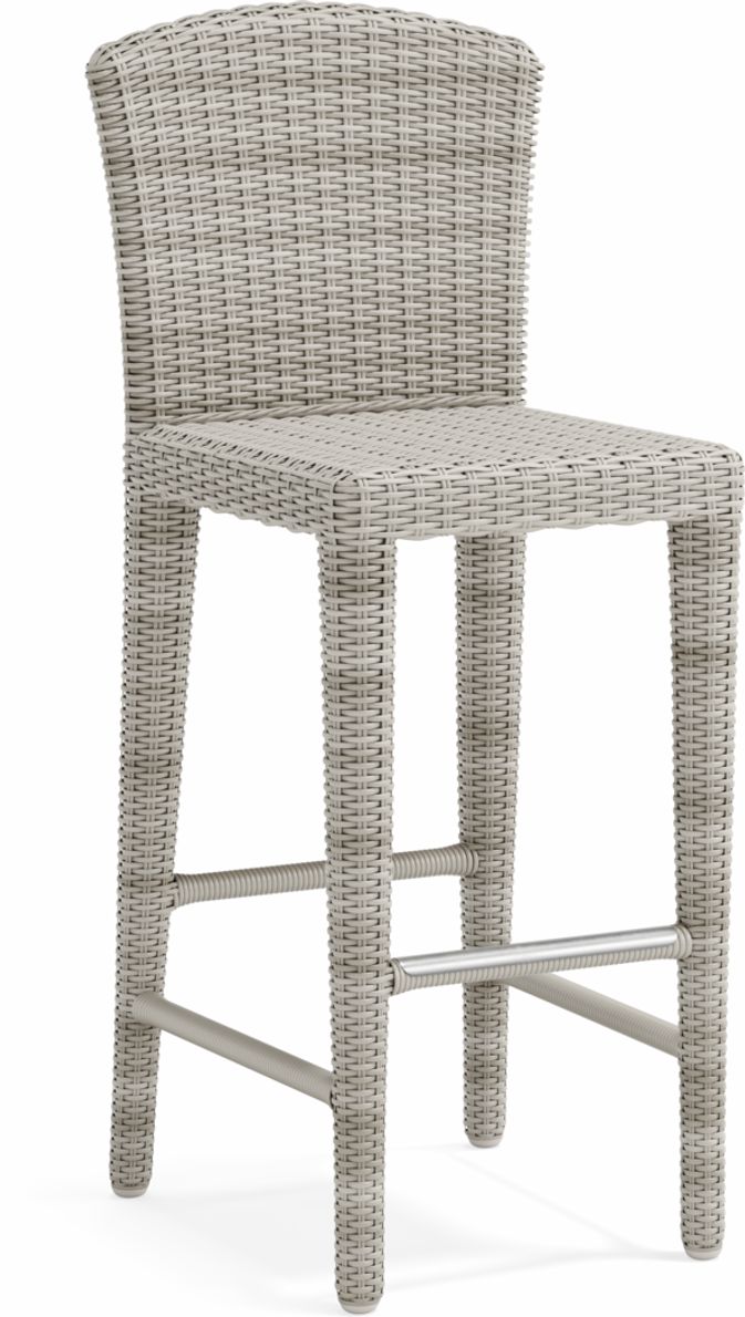 Gray wicker 2025 bar stools