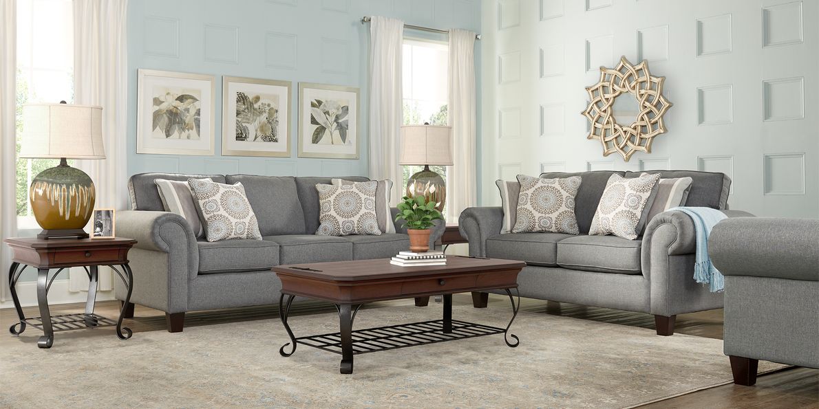 Pennington blue deals sofa