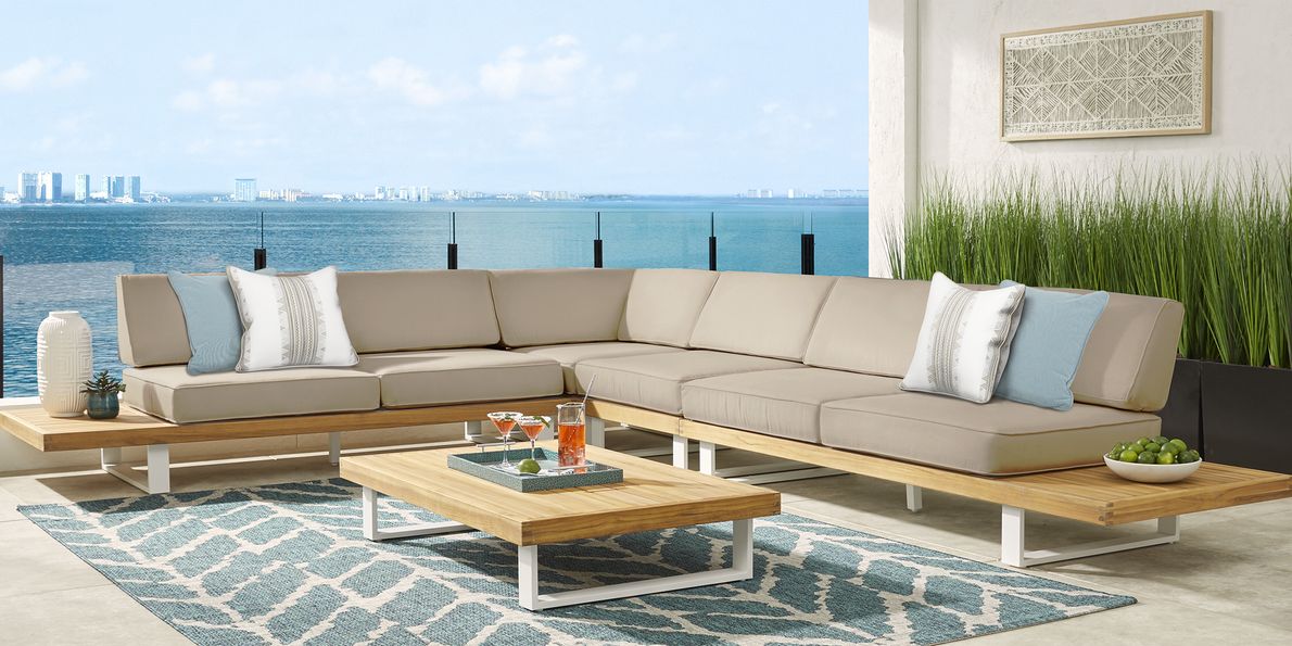 Platform deals outdoor sectional