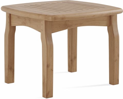 Pleasant Bay Teak Outdoor End Table