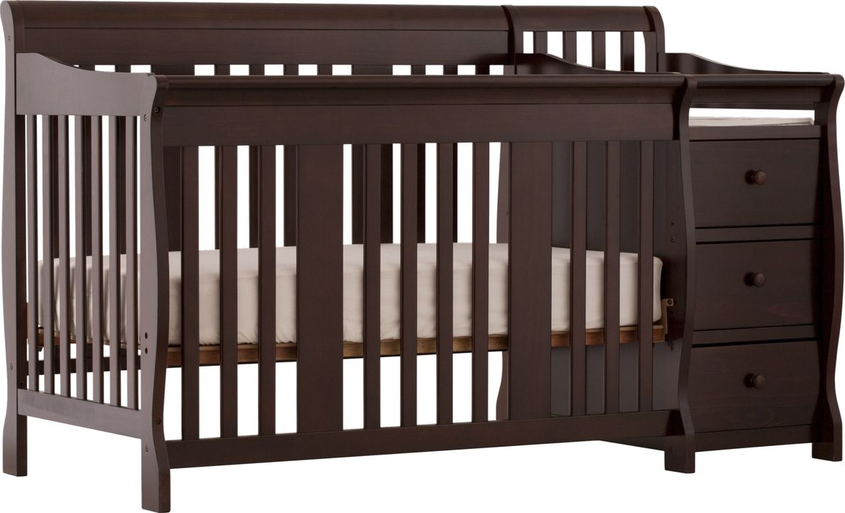 Royal crib cheap and changer