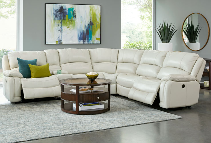 Leather Furniture Collections Individual Pieces Leather Furniture Collections, Rooms To Go White Leather Sofa