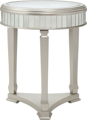 Reflection Road Champagne Accent Table