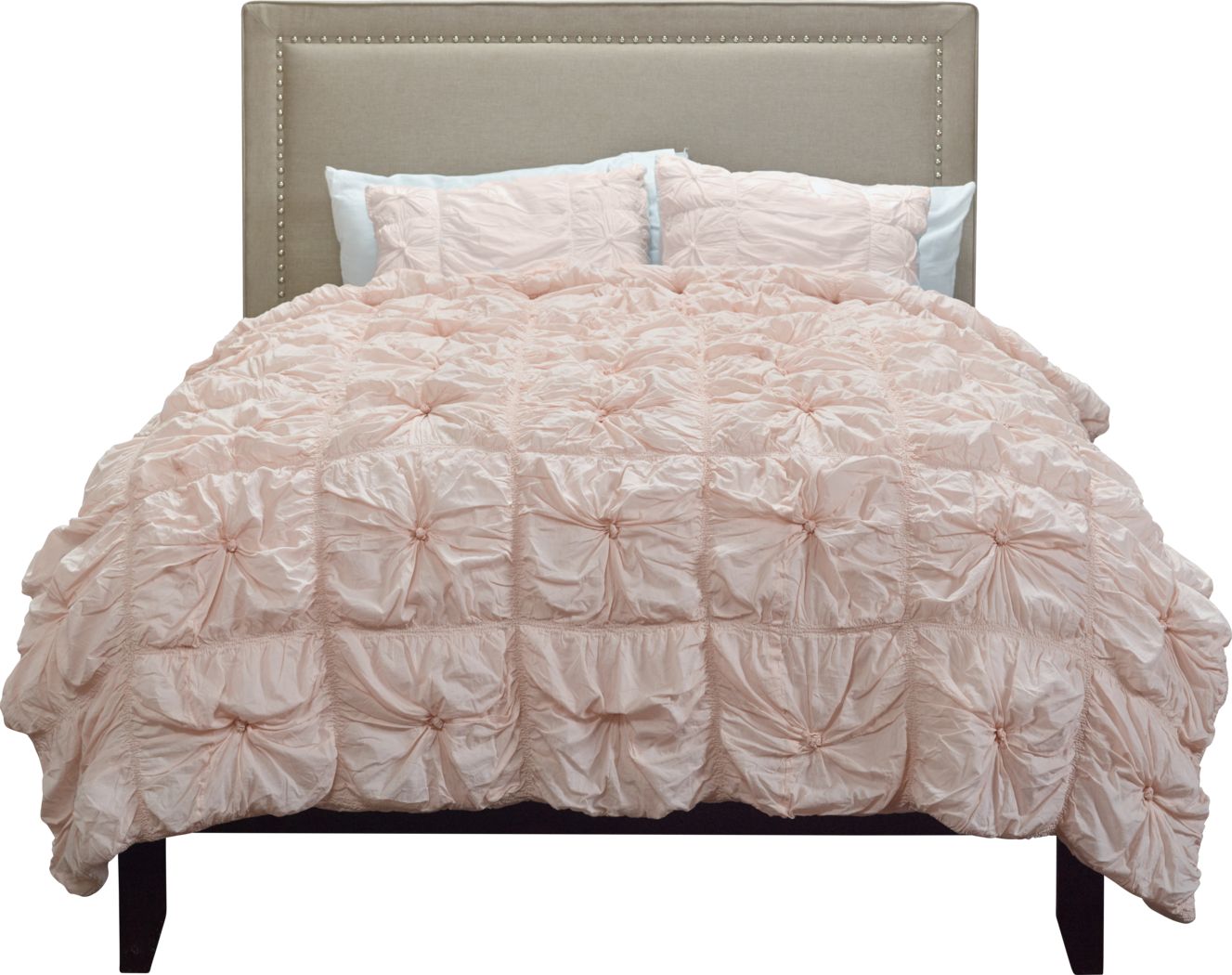 Reia Pink 3 Pc Queen Comforter Set - Rooms To Go
