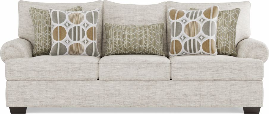 Reyna Point Ivory Sofa