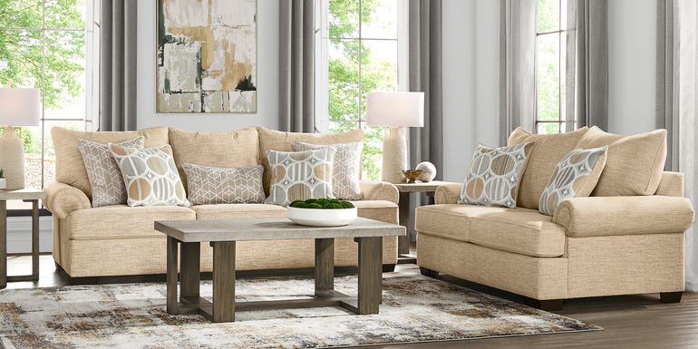 Reyna Point Tan 2 Pc Living Room