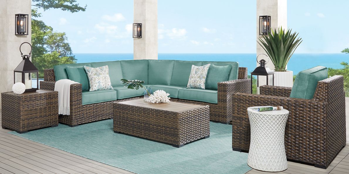 3 piece deals outdoor sectional