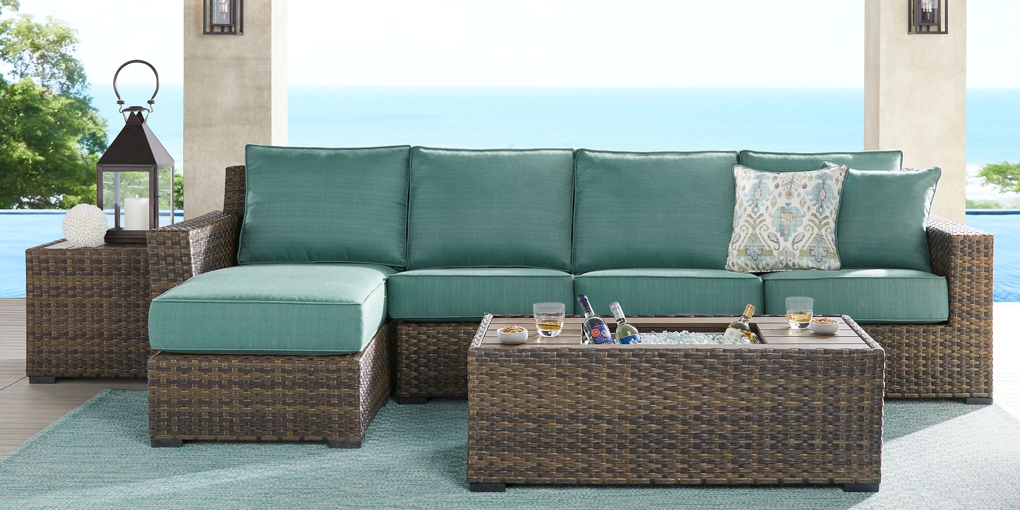 Outdoor sectional deals under 300