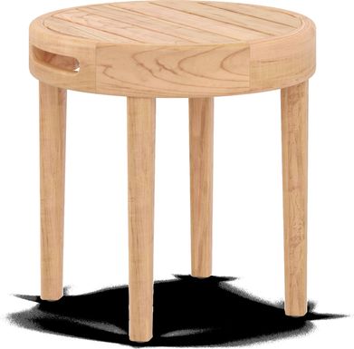 Riva Blonde Outdoor End Table
