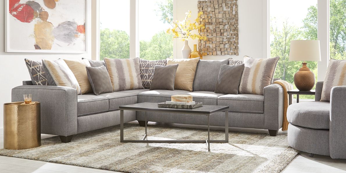 Rooms to go living room deals sectional