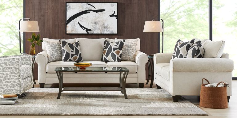Salgado Beige 2 Pc Living Room