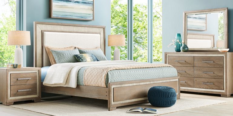 Sand Key Sandstone 5 Pc Queen Upholstered Bedroom