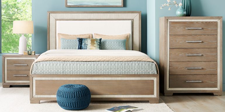 Sand Key Sandstone 5 Pc Queen Upholstered Bedroom