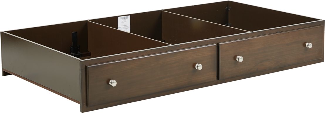 Santa Cruz Brown Cherry Twin Storage Trundle