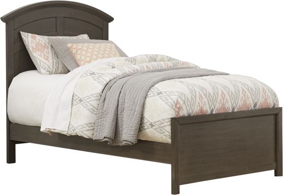 Kids Santa Cruz Gray 3 Pc Twin Panel Bed